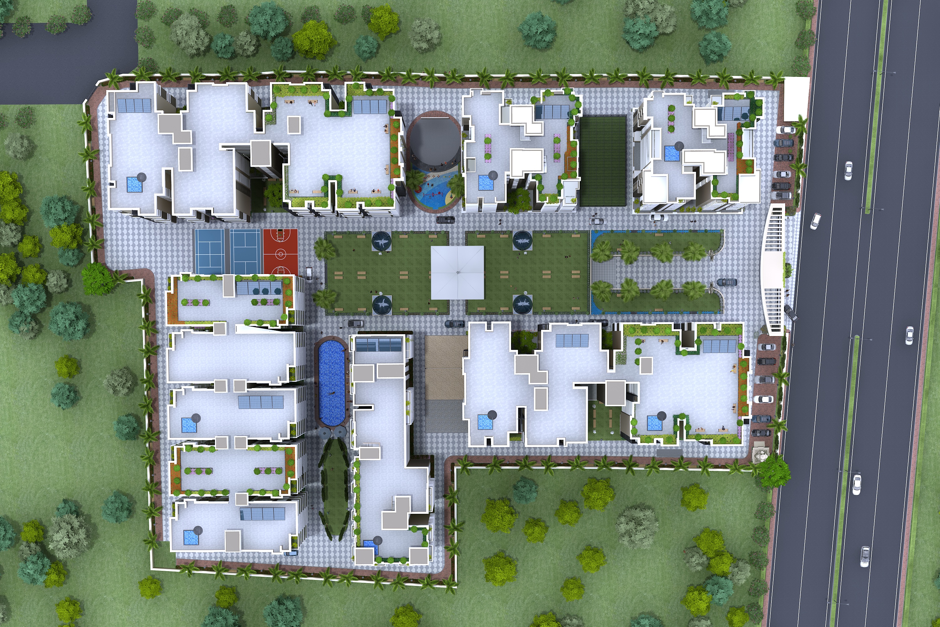 Sarvodaya City site plan